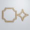 Ekena Millwork Small Anderson Decorative Fretwork Wood Wall Panels, Hickory, 20 5/8"W x 11 3/8"H x 3/8"T WALW12X12X0375ANDHI - alternate 2